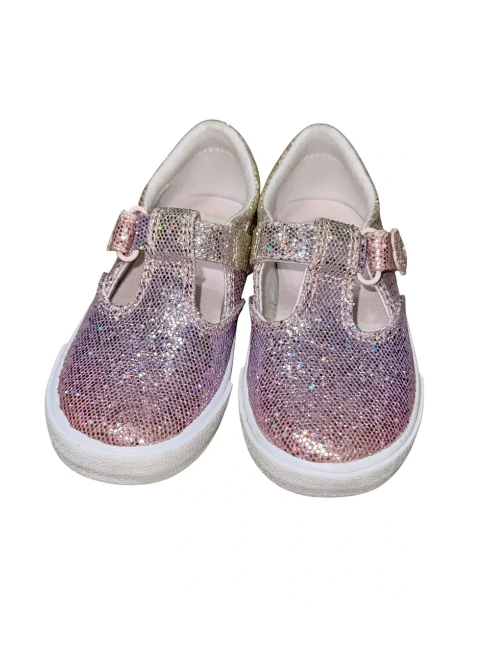 Keds Glitter Mary Jane Sneakers 8C Toddler Girls